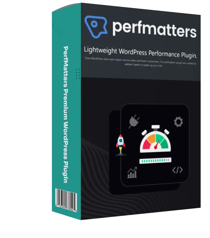 perfmatters premium plugin original license files performance optimization