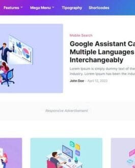 Casper – Premium Blogger Template for Professional & Personal Blogs 📰✨