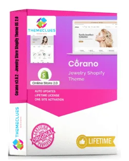Corano Premium Jewelry Shopify Theme [Latest Version] – OS 2.0 Elegant Design (2026)
