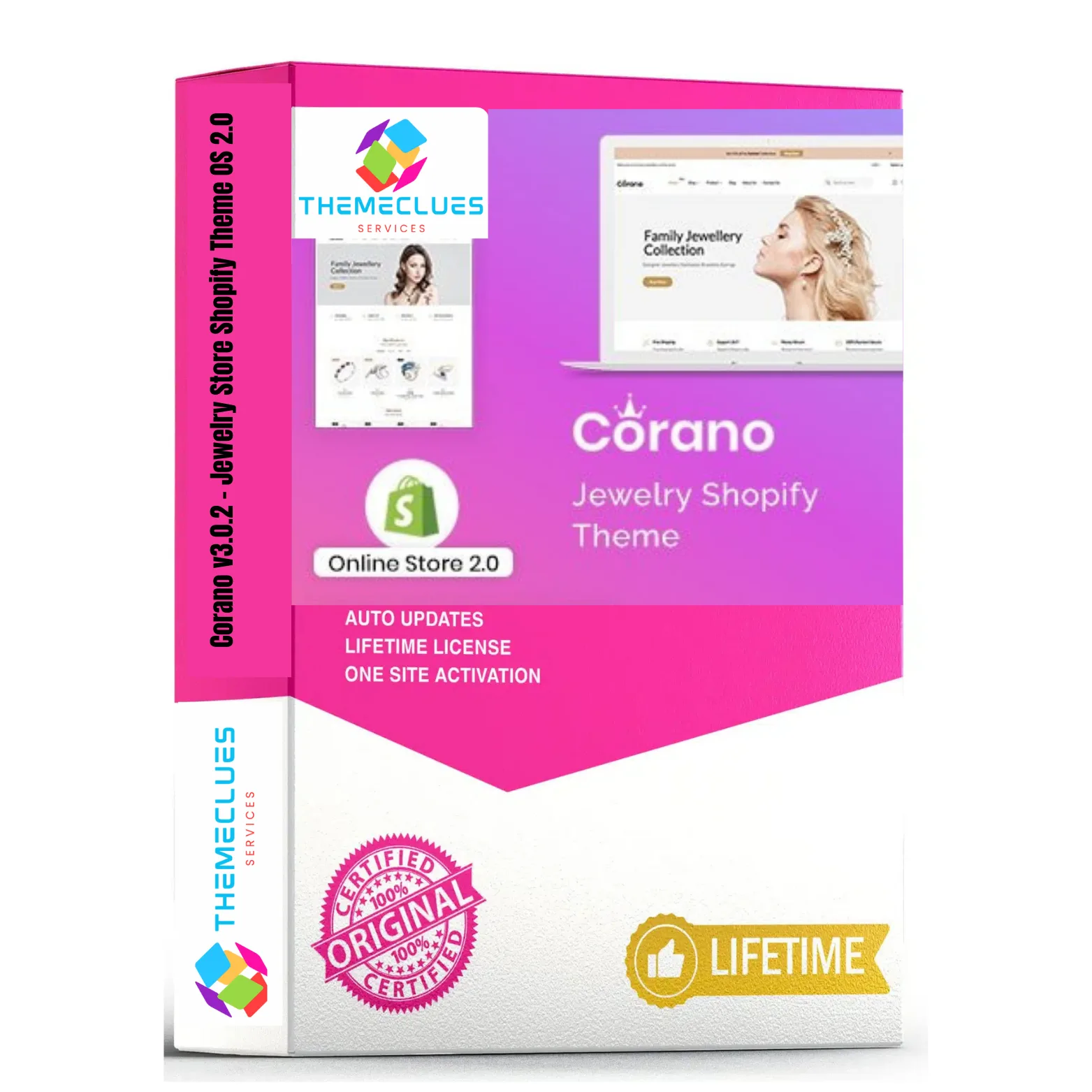 Corano Premium Jewelry Shopify Theme [Latest Version] – OS 2.0 Elegant Design (2026)