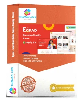 Egrad – Education & Online Course Shopify Theme