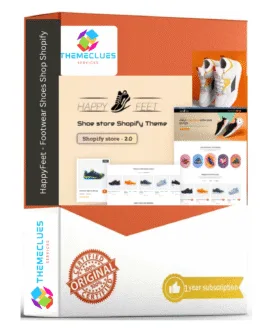 HappyFeet – Footwear & Shoes Shop Shopify Theme