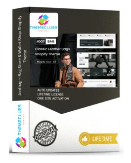 Jootbag – Bag Store & Wallet Shop Shopify Theme 🎒👜