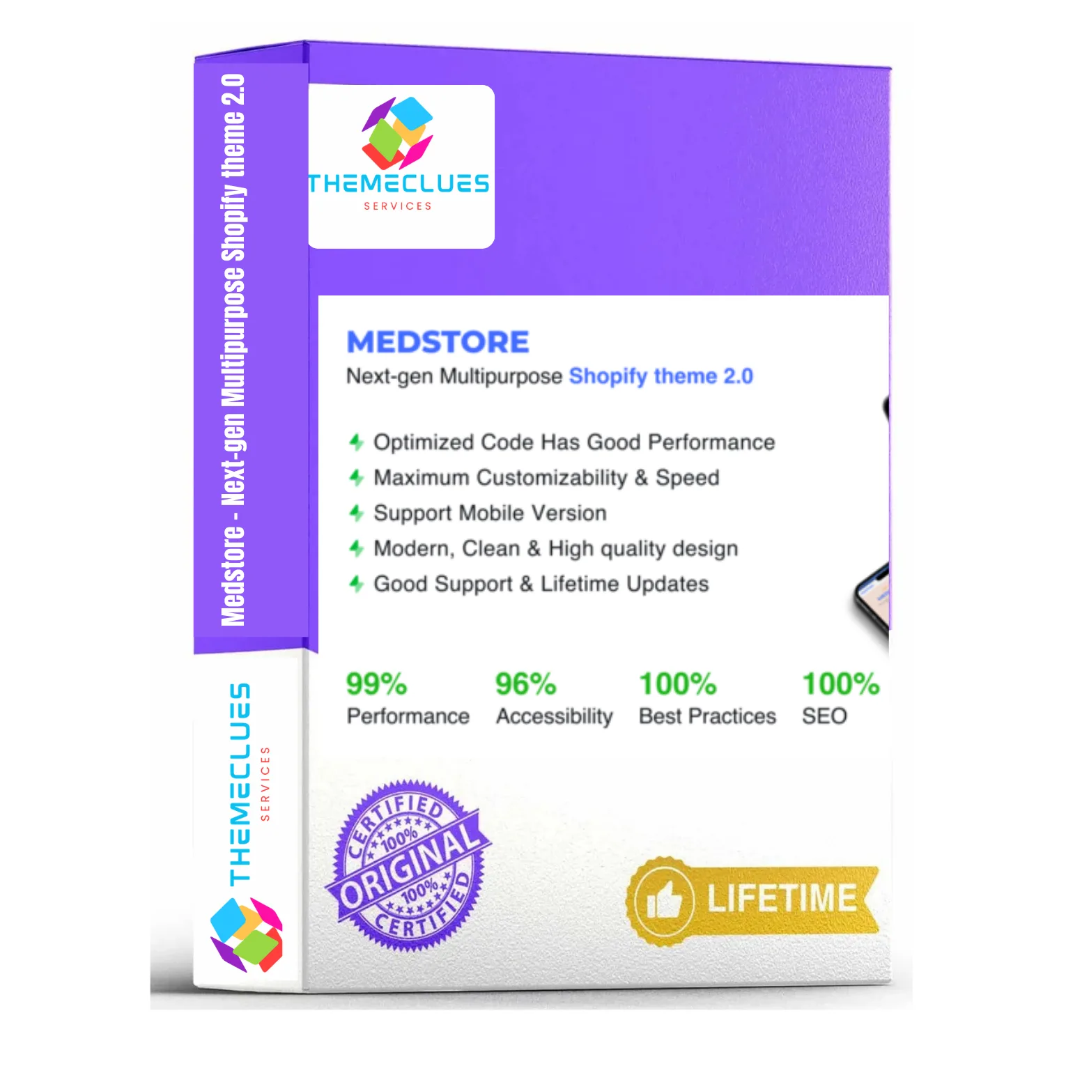 MedStore Medical Shopify Theme Speed and SEO Audit 2026 Report.