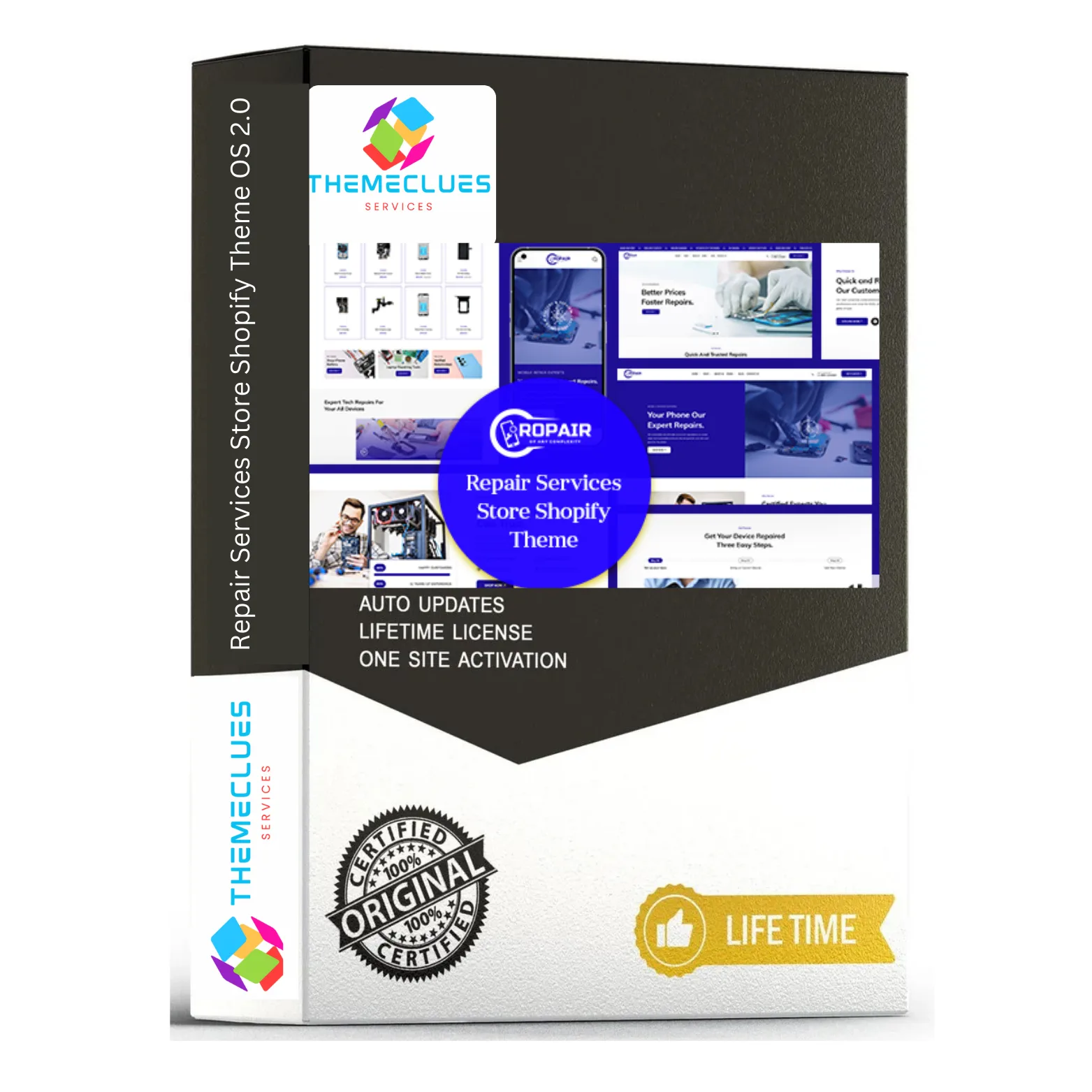 ropair shopify repair services theme original license files electronics repair layout