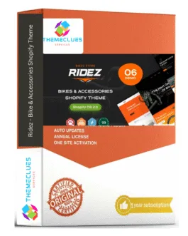 Ridez – Bike & Accessories Shopify Theme OS