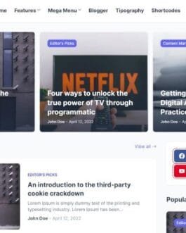 SeoFlex – SEO-Optimized Blogger Template for Higher Google Rankings in 2025 🚀