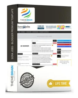 Sora Jobs – Premium Blogger Template for Job Portals & Career Websites