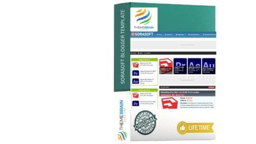 Sorasoft Blogger Template – Premium Version