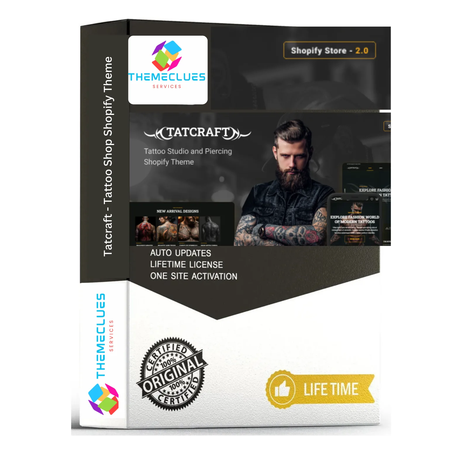 Tatcraft – Tattoo Shop Shopify Theme
