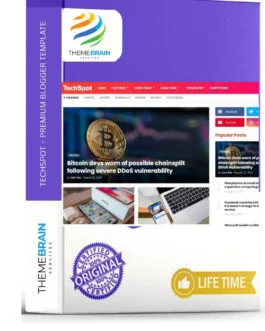 TechSpot – Premium Blogger Template for Tech Blogs & News Websites