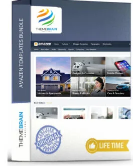 Amazen β Premium Blogger Template for eCommerce & Affiliate Marketing