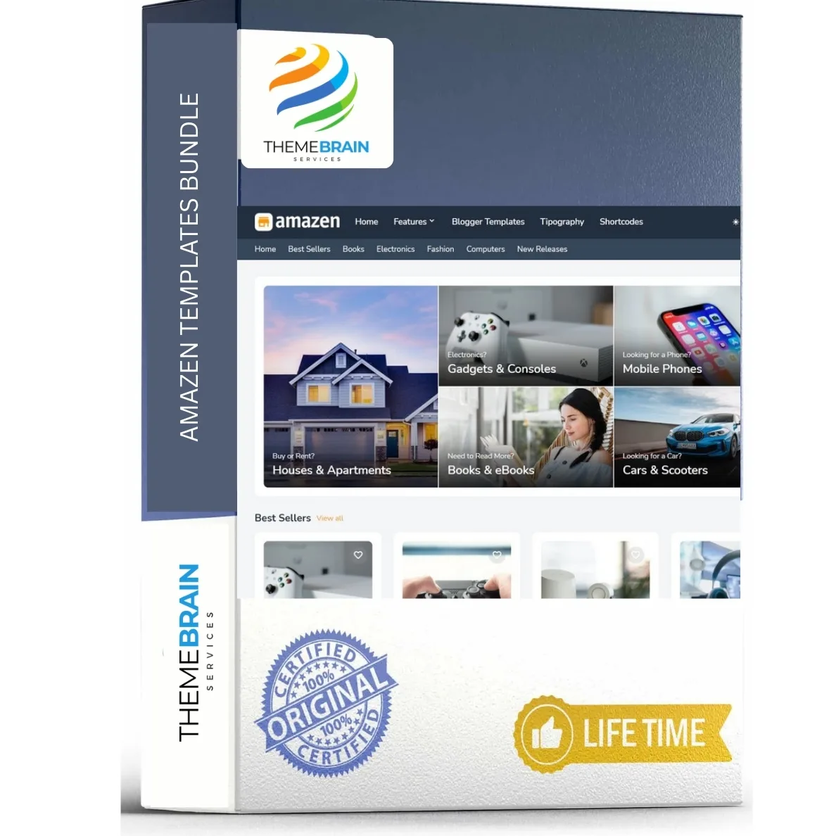 Amazen β Premium Blogger Template for eCommerce & Affiliate Marketing Amazen β Premium Blogger