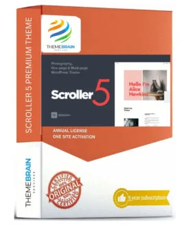 Scroller – Premium Blogger Template for Writers, Storytellers & Creators