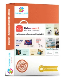 Urbanmart Multipurpose Shopify Theme [Latest 2026] – OS 2.0 & Ultra Fast