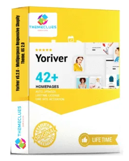 Yoriver Multipurpose Responsive Shopify Theme [Latest Version] – OS 2.0 & High-Speed (2026)