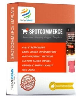 spotcommerce-blogger-shopping-template